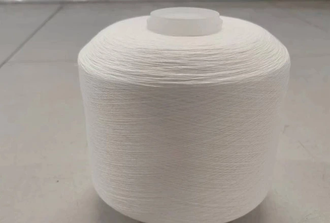 China Virgin Fiber-Made White Polyester Thread Wholesale