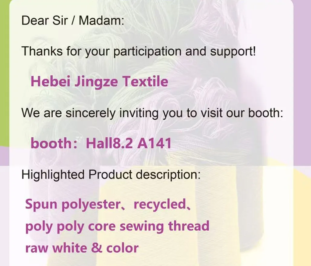 Welcome to discuss any topic related to sewing thread