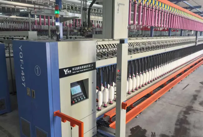 From Raw White to Dyed Sewing Thread